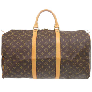 ルイ ヴィトン キーポル50 モノグラム M41426 ボストンバッグ LV 0944【中古】LOUIS VUITTON