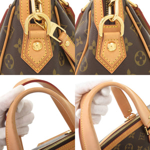 美品 ルイ ヴィトン レティーロPM モノグラム M40325 ブラウン 2WAY ハンドバッグ LV 0965【中古】LOUIS VUITTON