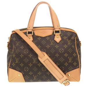 美品 ルイ ヴィトン レティーロPM モノグラム M40325 ブラウン 2WAY ハンドバッグ LV 0965【中古】LOUIS VUITTON