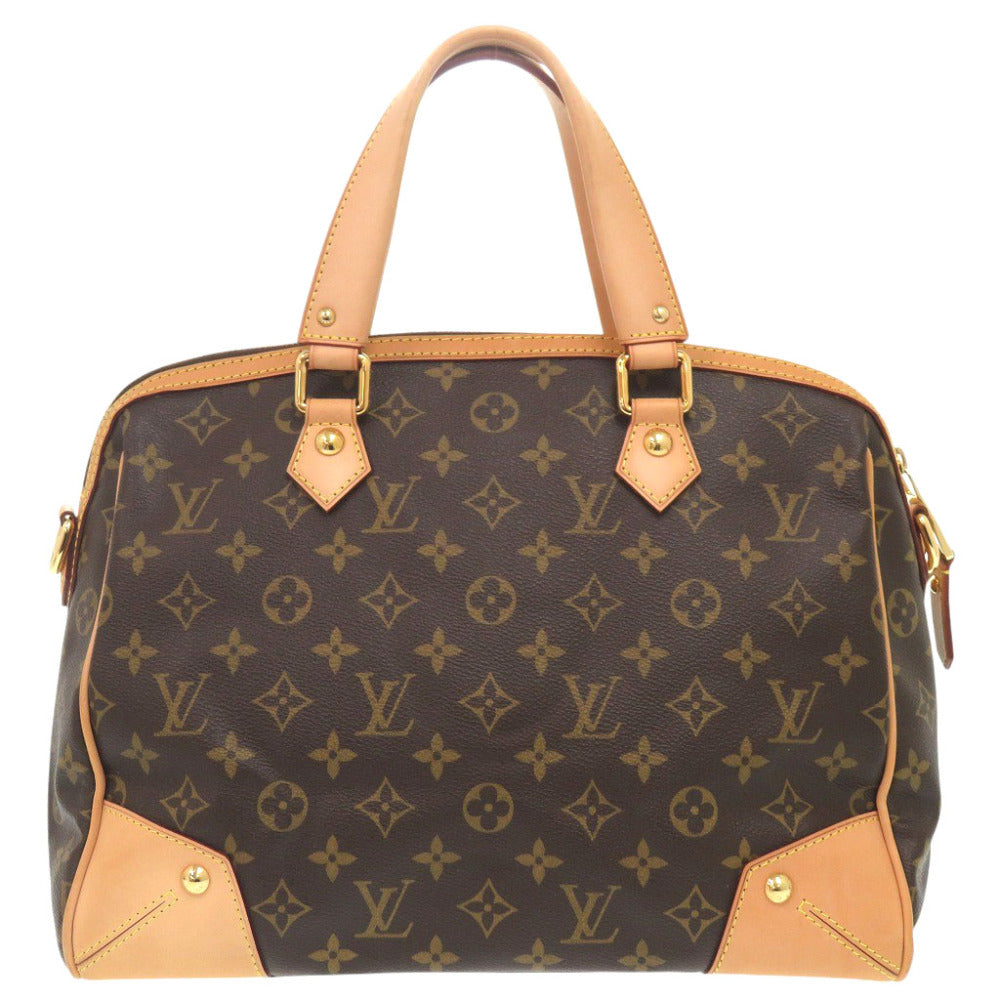 美品 ルイ ヴィトン レティーロPM モノグラム M40325 ブラウン 2WAY ハンドバッグ LV 0965【中古】LOUIS VUITTON