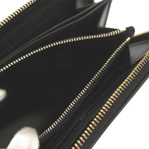 新品同様 ルイ ヴィトン モノグラム エンボス ジッピーウォレット M81510 ICチップ ラムレザー ノワール ラウンドファスナー 長財布 LV 0997【中古】LOUIS VUITTON