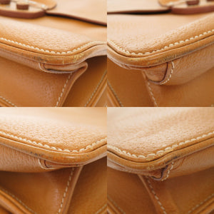 美品 プラダ ヴィッテロ ブラウン ハンドバッグ ショルダーバッグ 茶 1015【中古】PRADA