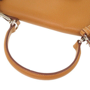 美品 プラダ ヴィッテロ ブラウン ハンドバッグ ショルダーバッグ 茶 1015【中古】PRADA