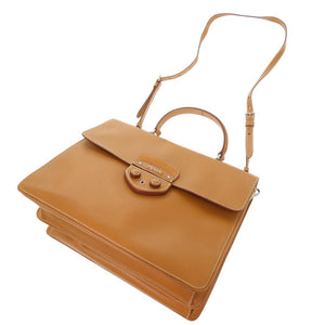 美品 プラダ ヴィッテロ ブラウン ハンドバッグ ショルダーバッグ 茶 1015【中古】PRADA