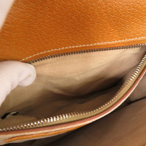 美品 プラダ ヴィッテロ ブラウン ハンドバッグ ショルダーバッグ 茶 1015【中古】PRADA