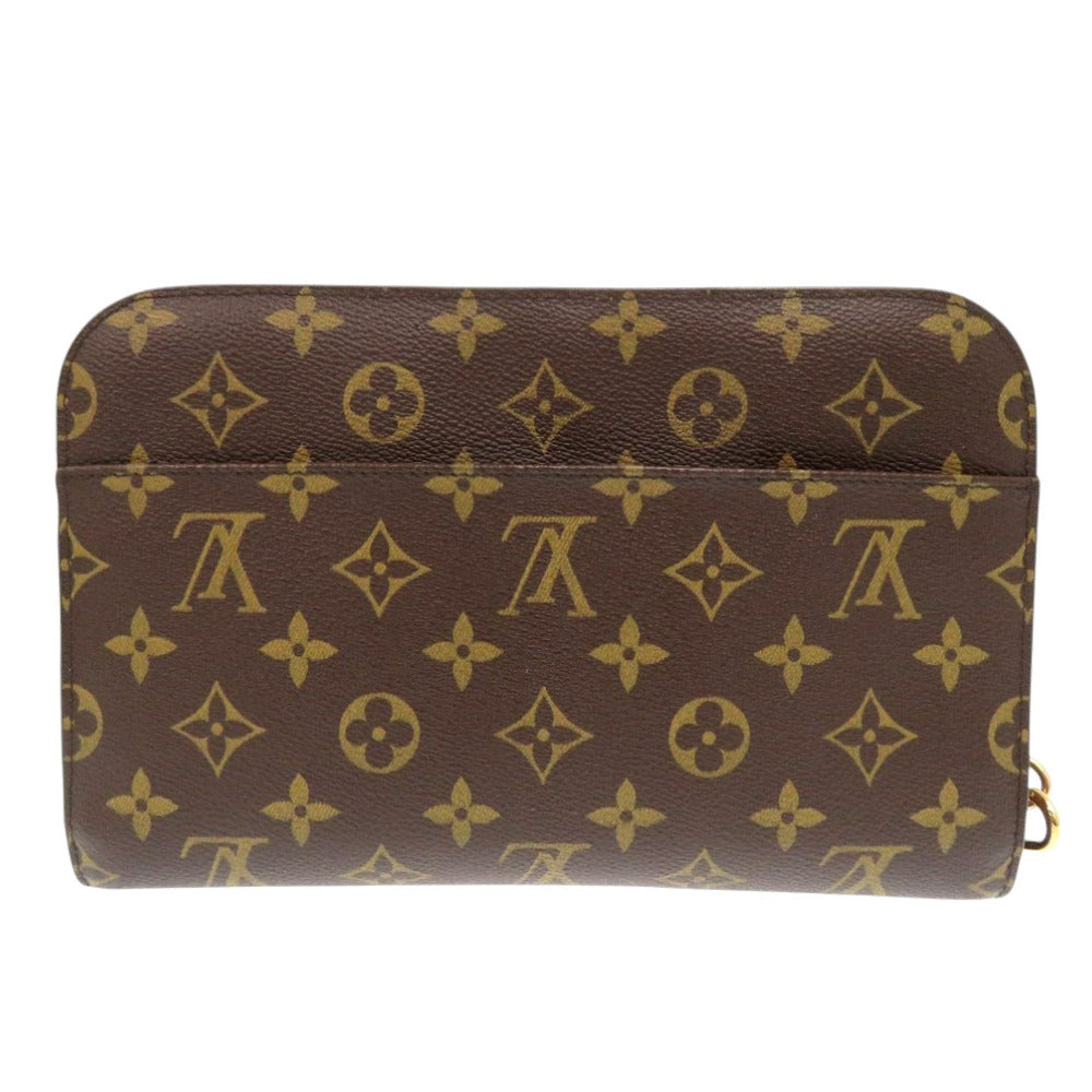 ベタ無し 美品 ルイ ヴィトン オルセー M51790 モノグラムキャンバス セカンドバッグ LV 1027【中古】LOUIS VUITTON