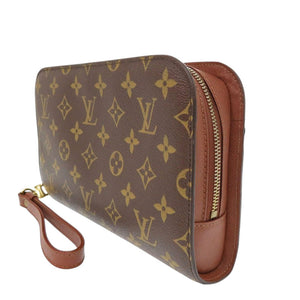 ベタ無し 美品 ルイ ヴィトン オルセー M51790 モノグラムキャンバス セカンドバッグ LV 1027【中古】LOUIS VUITTON