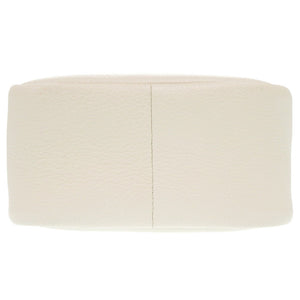 新品同様 プラダ ヴィッテロダイノ ソフト ミニ ホワイト レザー 1BA349 ハンドバッグ 白 1038 【中古】 PRADA