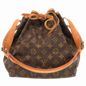 ルイ ヴィトン プチノエ モノグラム M40818 ショルダーバッグ LV 1058 【中古】 LOUIS VUITTON