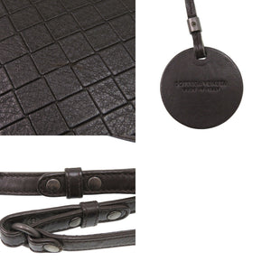 ボッテガヴェネタ イントレッチオ ミラージュ レザー ブラウン ショルダーバッグ 1095【中古】BOTTEGAVENETA
