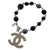 美品 シャネル ココマーク A37291 メタル フェイクパール シルバー ブレスレット 1103【中古】CHANEL