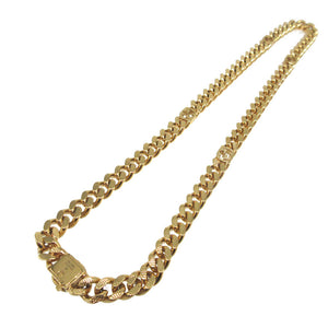 美品 グッチ 675766 インターロッキングG メタル ゴールド 喜平 ネックレス 1105【中古】GUCCI