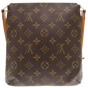 ルイ ヴィトン ミュゼットサルサ ショートストラップ モノグラム M51258 ブラウン ショルダーバッグ LV 1126【中古】LOUIS VUITTON