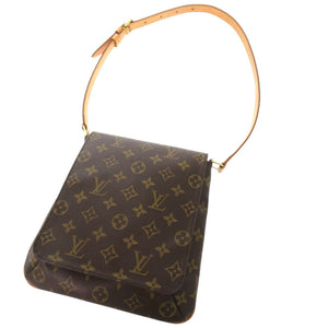 ルイ ヴィトン ミュゼットサルサ ショートストラップ モノグラム M51258 ブラウン ショルダーバッグ LV 1126【中古】LOUIS VUITTON