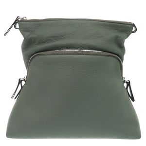 新品同様 メゾン マルジェラ ソフト 5AC SB1WG0003 レザー タイムグリーン ショルダーバッグ 緑 1130【中古】Maison Margiela