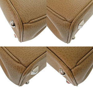 新品同様 メゾン マルジェラ 5AC ドローストリングバッグ SB3WD0005 P4348 T2281 レザー キャメル ハンドバッグ 1132【中古】Maison Margiela