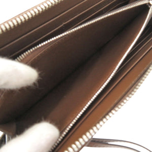 新品同様 グッチ ザ ハッカー プロジェクト ネオクラシック バレンシアガコラボ 681710 GGキャンバス ベージュ ブラウン 長財布 1135【中古】GUCCI