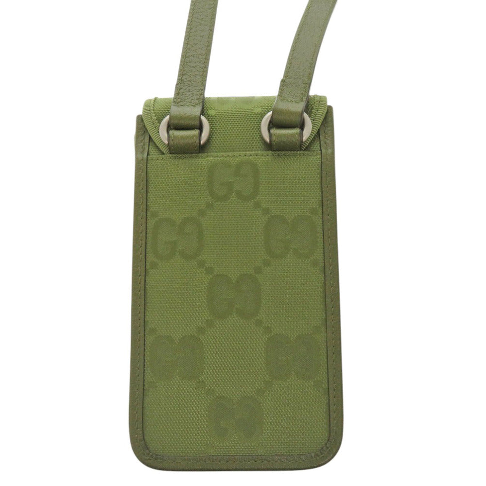 新品同様 グッチ Gucci Off The Grid グッチ オフ ザ グリッド 696018 GGナイロン フォレストグリーン ショルダーバッグ 緑 1147【中古】GUCCI