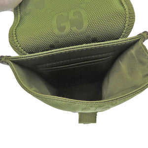 新品同様 グッチ Gucci Off The Grid グッチ オフ ザ グリッド 696018 GGナイロン フォレストグリーン ショルダーバッグ 緑 1147【中古】GUCCI