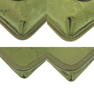 新品同様 グッチ Gucci Off The Grid グッチ オフ ザ グリッド 696018 GGナイロン フォレストグリーン ショルダーバッグ 緑 1147【中古】GUCCI