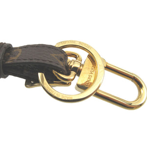 新品同様 ルイヴィトン モノグラム ポルトクレ タグ アーキテチュラ MP3204 ブラウン 茶 バッグチャーム キーホルダー 1150【中古】LOUIS VUITTON