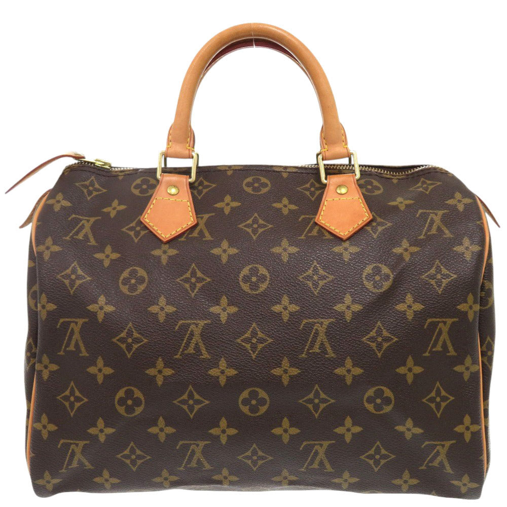 美品 ルイ ヴィトン スピーディ30 モノグラム M41526 ブラウン ハンドバッグ LV 1167【中古】LOUIS VUITTON