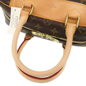 新品同様 ルイ ヴィトン ドーヴィル モノグラム Ｍ47270 ブラウン ハンドバッグ LV 1169【中古】LOUIS VUITTON