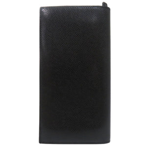 美品 サンローランパリ ロゴ 小銭入れ付き コンチネンタルウォレット 長財布 396308 H3Z2W 1000 レザー ブラック 1180【中古】SAINT LAURENT PARIS