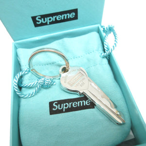 美品 ティファニー リターントゥティファニー シュプリームコラボ Supreme ハートナイフ シルバー925 シルバー キーリング キーホルダー 1188【中古】TIFFANY