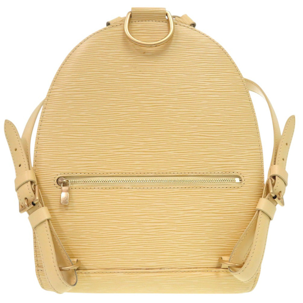 美品 ルイ ヴィトン エピ マビヨン M5223A リュック デイパック レザー ヴァニラ LV 1194【中古】LOUIS VUITTON