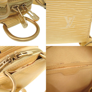 美品 ルイ ヴィトン エピ マビヨン M5223A リュック デイパック レザー ヴァニラ LV 1194【中古】LOUIS VUITTON