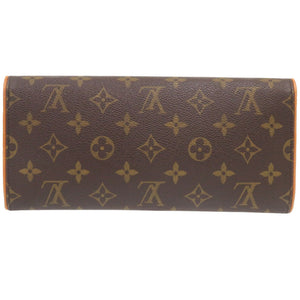 美品 ルイ ヴィトン ポシェット ツインGM モノグラム M51852 ショルダーバッグ LV 1225【中古】LOUIS VUITTON