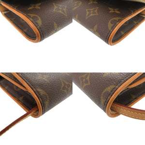 美品 ルイ ヴィトン ポシェット ツインGM モノグラム M51852 ショルダーバッグ LV 1225【中古】LOUIS VUITTON