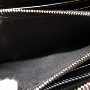 新品同様 ジバンシィ BK6097K1T4 レザー ブラック 黒 ラウンドファスナー長財布 財布 1237【中古】GIVENCHY