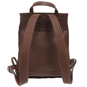 美品 ゲンテン アビラ2 オールレザー コンパクトリュック バックパック リュック デイパック レザー ブラウン 1249【中古】genten