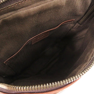 美品 ゲンテン アビラ2 オールレザー コンパクトリュック バックパック リュック デイパック レザー ブラウン 1249【中古】genten