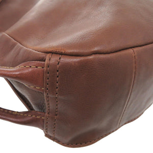 美品 ゲンテン アビラ2 オールレザー コンパクトリュック バックパック リュック デイパック レザー ブラウン 1249【中古】genten