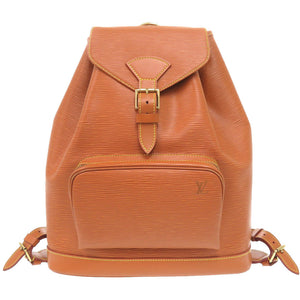 美品 ルイ ヴィトン モンスリGM エピ ジパングゴールド SPO スペシャルオーダー リュックサック バッグ 茶 LV 1249 【中古】 LOUIS VUITTON