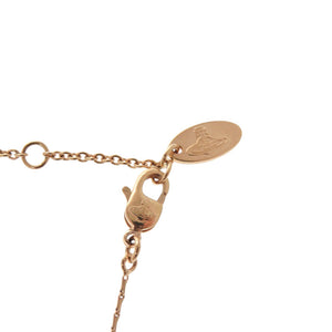 未使用 ヴィヴィアンウエストウッド SUZIE PENDANT PINK GOLD 63020023-02G002 オーブ 真鍮 ピンクゴールド ネックレス 1252【中古】Vivienne Westwood