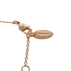 未使用 ヴィヴィアンウエストウッド SUZIE PENDANT PINK GOLD 63020023-02G002 オーブ 真鍮 ピンクゴールド ネックレス 1252【中古】Vivienne Westwood