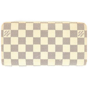 ルイ ヴィトン ジッピーウォレット ダミエ アズール M60019 ラウンドファスナー 長財布 LV 1258 【中古】 LOUIS VUITTON