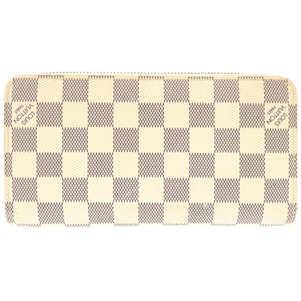 ルイ ヴィトン ジッピーウォレット ダミエ アズール N60019 ラウンドファスナー 長財布 LV 1258 【中古】 LOUIS VUITTON