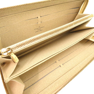 ルイ ヴィトン ジッピーウォレット ダミエ アズール M60019 ラウンドファスナー 長財布 LV 1258 【中古】 LOUIS VUITTON