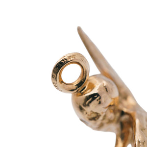 美品 クロムハーツ 22K FOTI ハリスティータ ダイヤモンド ペンダント ネックレス トップ K22YG イエローゴールド ジュエリー ダイヤ フォティ 0153 【中古】CHROME HEARTS