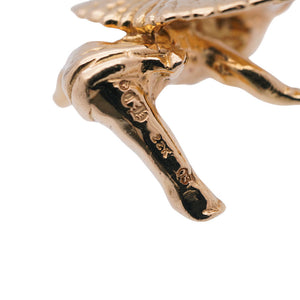 美品 クロムハーツ 22K FOTI ハリスティータ ダイヤモンド ペンダント ネックレス トップ K22YG イエローゴールド ジュエリー ダイヤ フォティ 0153 【中古】CHROME HEARTS