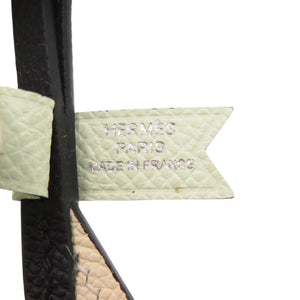 新品同様 エルメス セイル24 ヨット バッグチャーム ヴォーエプソン/バレニア ナタ/ブルーフランス B刻印(2023年製) キーホルダー 1262【中古】HERMES