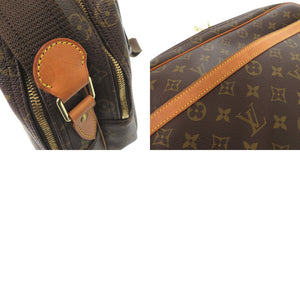 ルイ ヴィトン リポーターGM モノグラム M45252 ブラウン ショルダーバッグ LV 1323【中古】LOUIS VUITTON