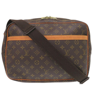 ルイ ヴィトン リポーターGM モノグラム M45252 ブラウン ショルダーバッグ LV 1323【中古】LOUIS VUITTON
