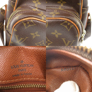 ベタ無し ルイ ヴィトン ナイル モノグラム M45244 ブラウン ショルダーバッグ LV 1343【中古】LOUIS VUITTON
