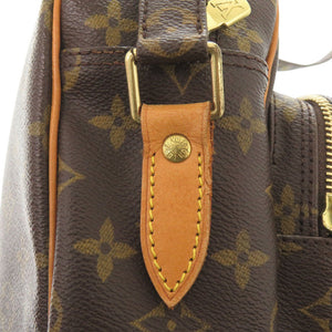 ベタ無し ルイ ヴィトン ナイル モノグラム M45244 ブラウン ショルダーバッグ LV 1343【中古】LOUIS VUITTON